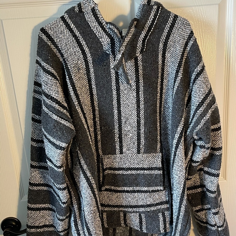 Fabric poncho